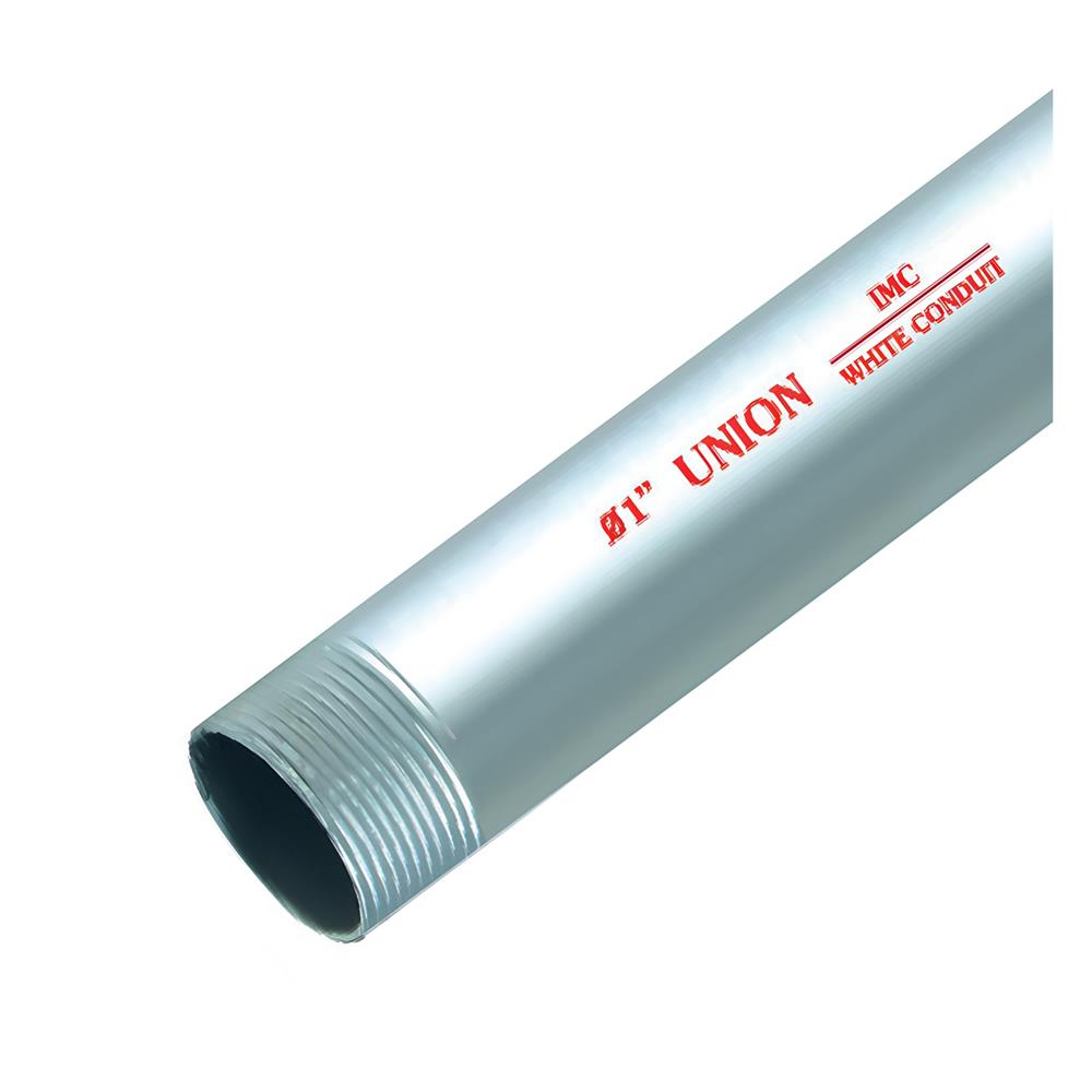 ท่อตรงเหล็กหนา UNION IMC 1 นิ้ว ยาว 3 ม.