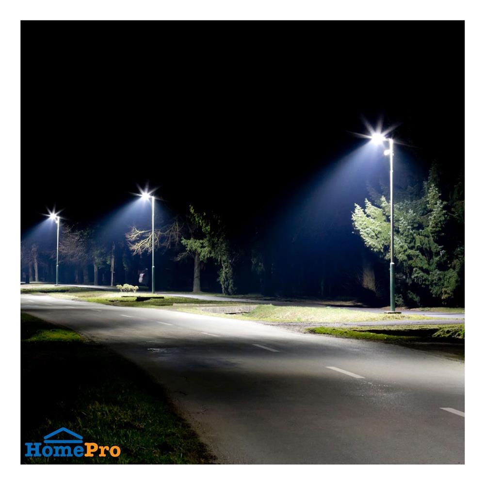 ไฟถนน SOLAR LAMPTAN URBAN 100 วัตต์ DAYLIGHT สีดำ