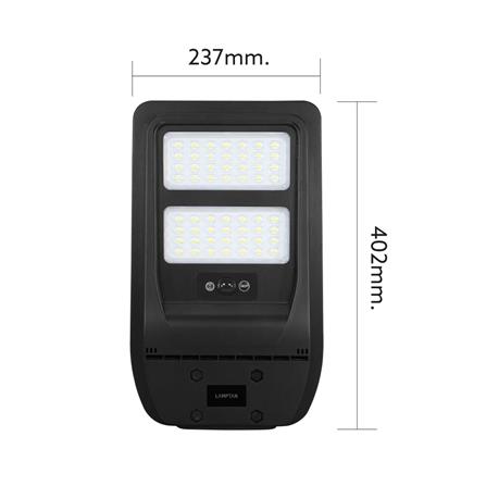 ไฟถนน SOLAR LAMPTAN URBAN 100 วัตต์ DAYLIGHT สีดำ_6