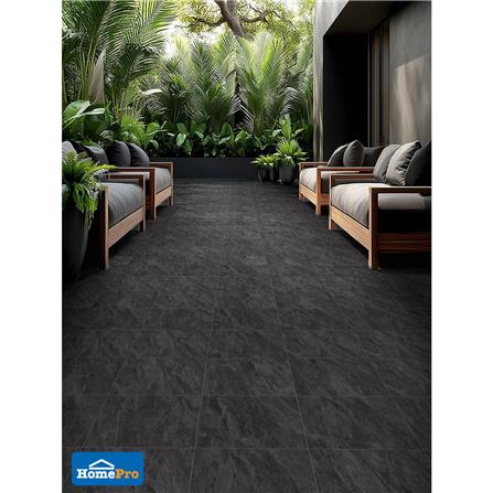 กระเบื้องพื้น 16x16 นิ้ว COTTO ซาปาต้า กราไฟต์ ดำ PM 0.96 ตร.ม._3