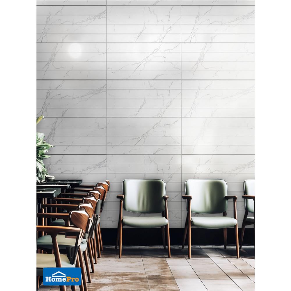 กระเบื้องผนัง 30x60 ซม. TARA แม็กนัส เชส ไวท์ 1.44 ตร.ม.