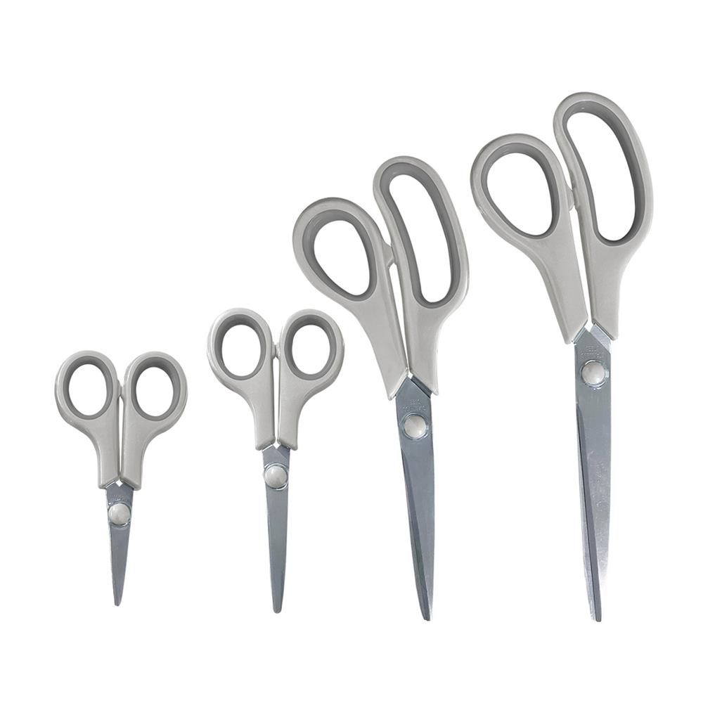 ชุดกรรไกรอเนกประสงค์ COLOR KIT สีเทา แพ็ก 4 ชิ้น