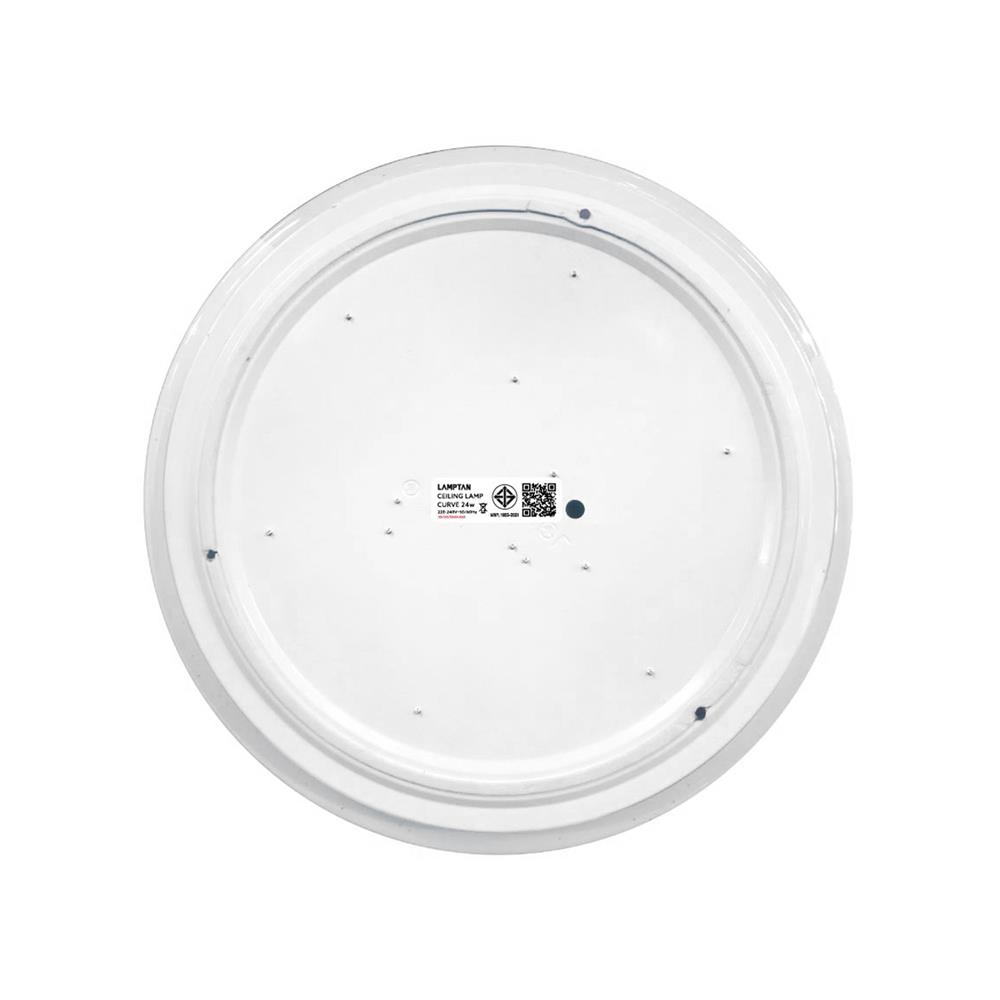 ไฟเพดาน LED LAMPTAN CURVE 15 นิ้ว 24 วัตต์ DAYLIGHT สีขาว