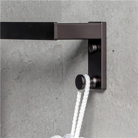 ราวแขวนผ้า RASLAND RA W1532-W6000-GG สีเทา_4