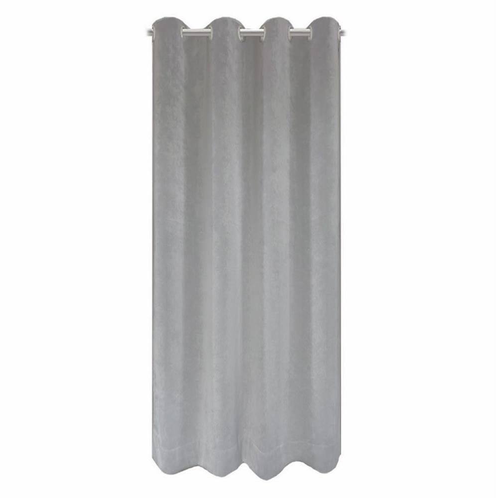 ผ้าม่าน EYELET HOME LIVING STYLE WELL UV 140X220 ซม. สีเทา