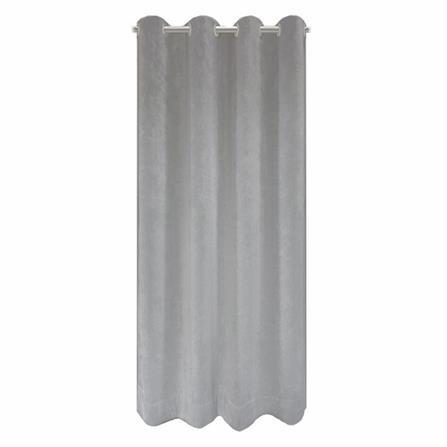 ผ้าม่าน EYELET HOME LIVING STYLE WELL UV 140X220 ซม. สีเทา_0