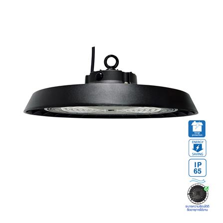 โคมไฮเบย์ LED CARINI IRENE 200 วัตต์ DAYLIGHT สีดำ_0