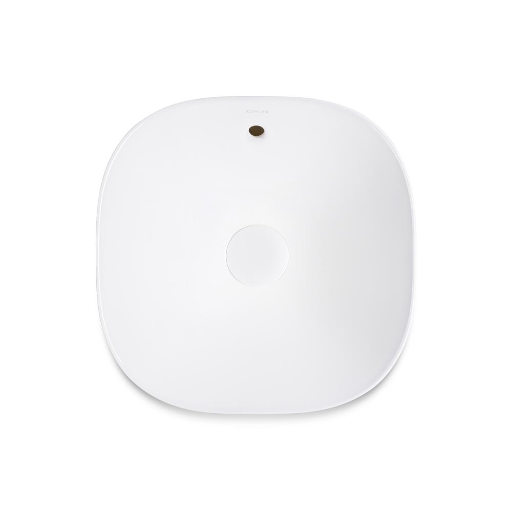 อ่างล้างหน้าวางบน KOHLER K-26407X-0 สีขาว