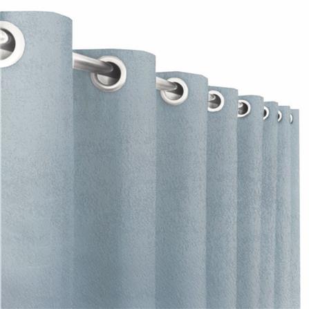 ผ้าม่าน EYELET HOME LIVING STYLE RIGO UV 140X250 ซม. สีฟ้า_1