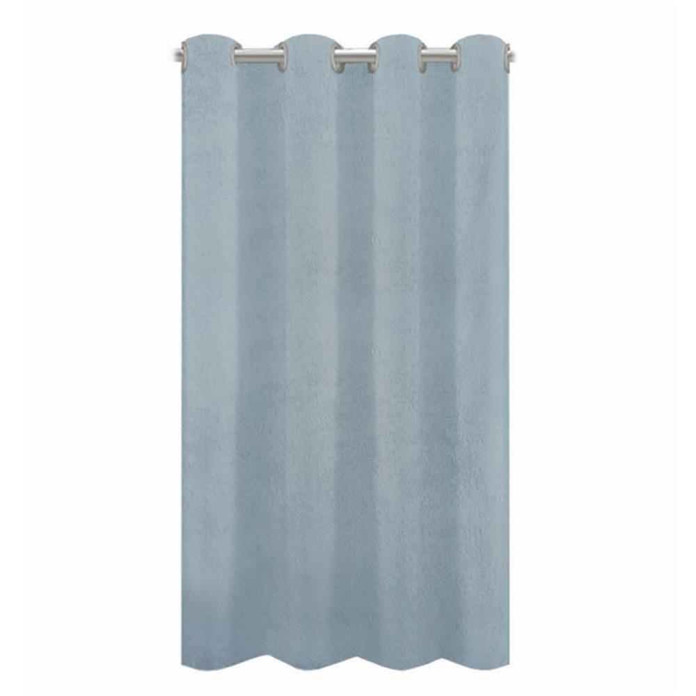 ผ้าม่าน EYELET HOME LIVING STYLE RIGO UV 140X160 ซม. สีฟ้า