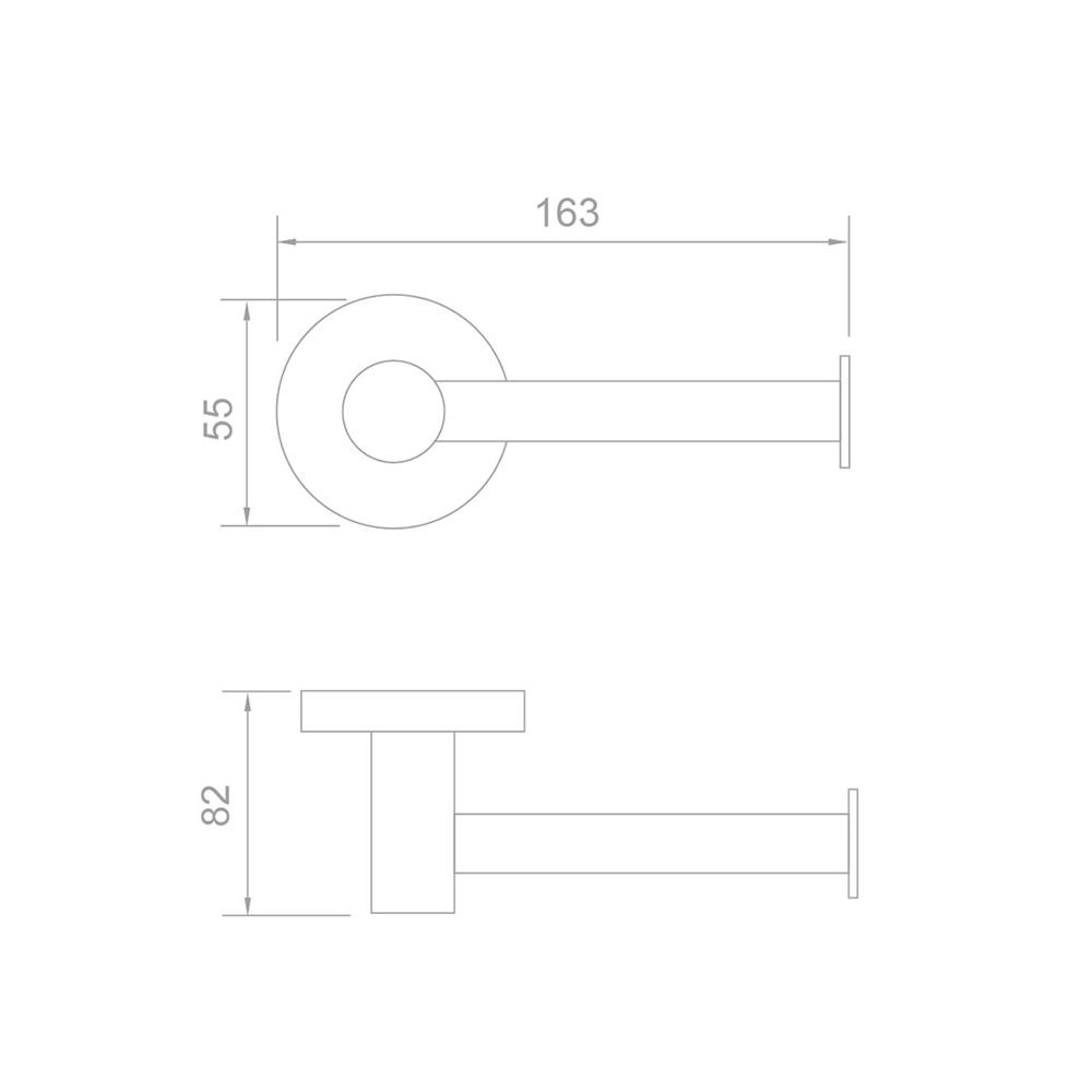 ที่ใส่กระดาษทิชชู่ RASLAND RA W1525-W9999 สีสเตนเลส