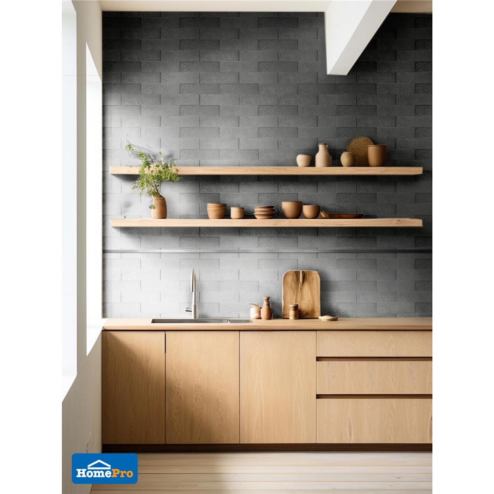 กระเบื้องผนังพอร์ซเลน 6x21.7 ซม. COTTO GT ECO-กาเก้ลาพิส เทา PM 1 ตร.ม.