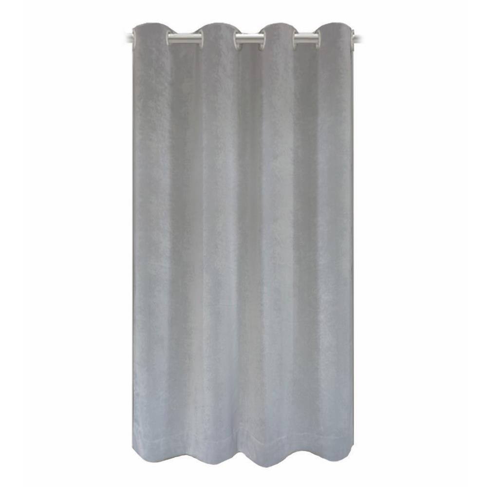 ผ้าม่าน EYELET HOME LIVING STYLE WELL UV 140X160 ซม. สีเทา