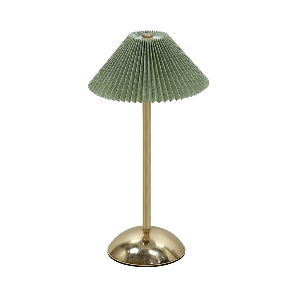 ไฟตั้งโต๊ะ LED CARINI T230690 3 วัตต์ สีเขียว/ทอง_1