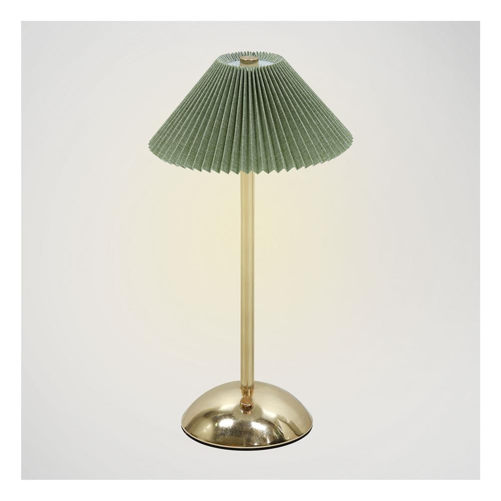 ไฟตั้งโต๊ะ LED CARINI T230690 3 วัตต์ สีเขียว/ทอง