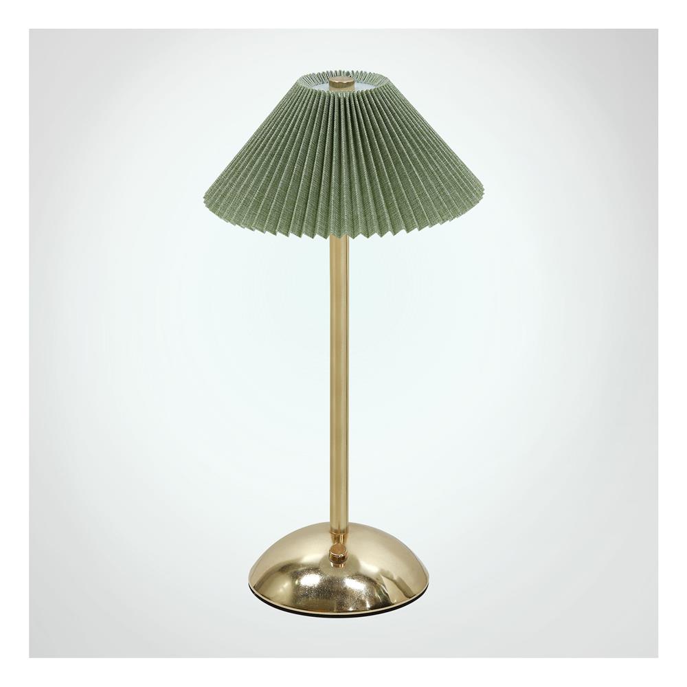 ไฟตั้งโต๊ะ LED CARINI T230690 3 วัตต์ สีเขียว/ทอง