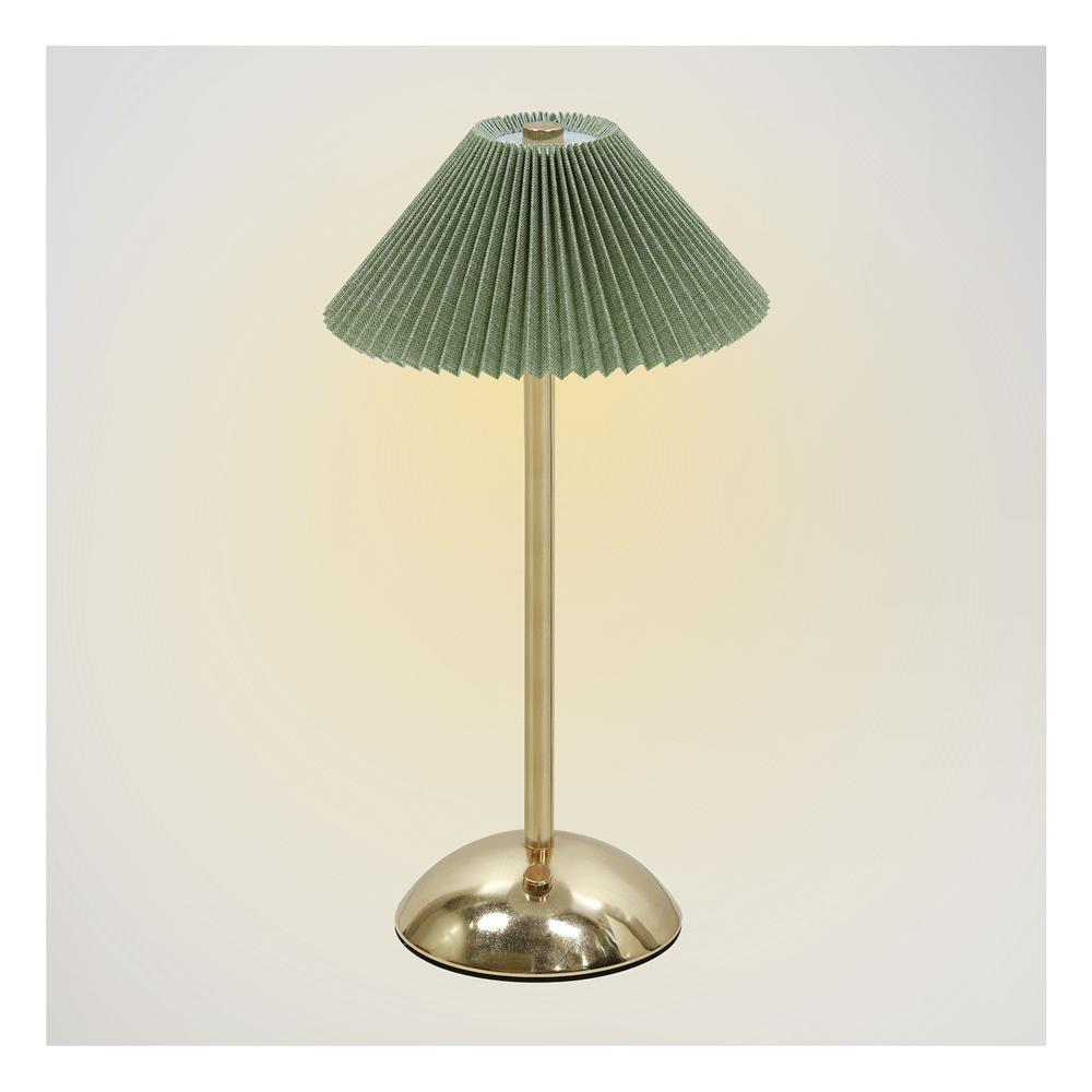 ไฟตั้งโต๊ะ LED CARINI T230690 3 วัตต์ สีเขียว/ทอง