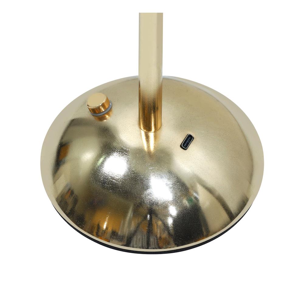 ไฟตั้งโต๊ะ LED CARINI T230690 3 วัตต์ สีเขียว/ทอง