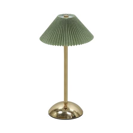 ไฟตั้งโต๊ะ LED CARINI T230690 3 วัตต์ สีเขียว/ทอง_0