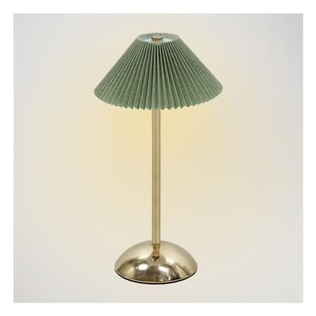 ไฟตั้งโต๊ะ LED CARINI T230690 3 วัตต์ สีเขียว/ทอง_4