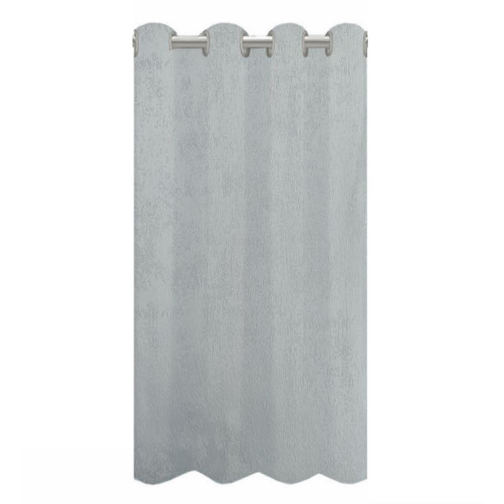 ผ้าม่าน EYELET HOME LIVING STYLE RIGO UV 140X160 ซม. สีเทาอ่อน