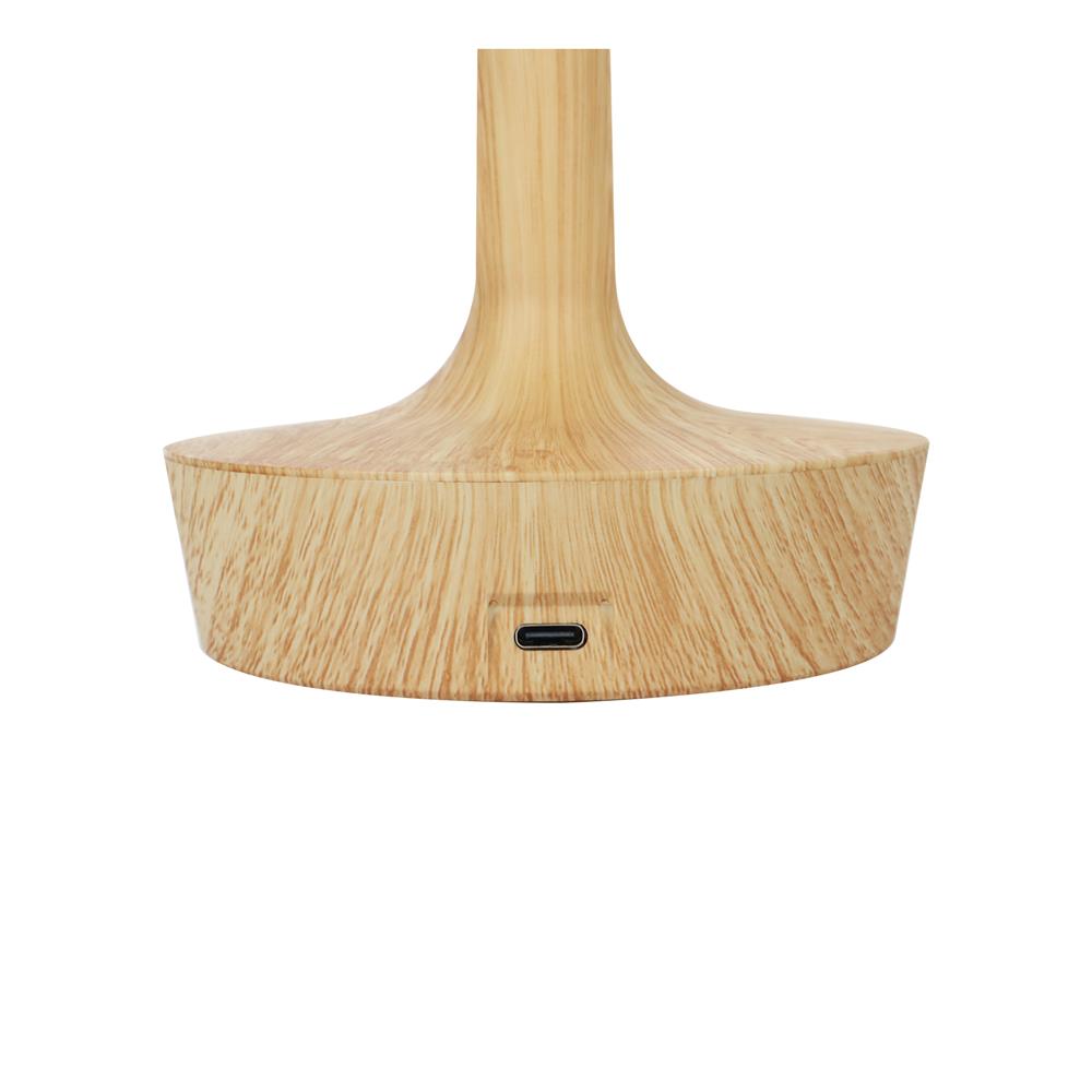 ไฟตั้งโต๊ะ LED CARINI T230814 3 วัตต์ สีขาว/ลายไม้