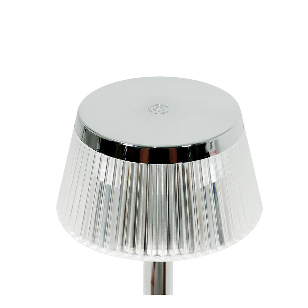 ไฟตั้งโต๊ะ LED CARINI T230814S 3 วัตต์ สีขาว/เงิน