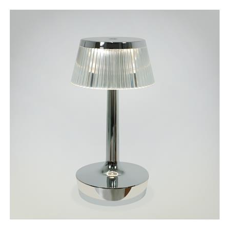 ไฟตั้งโต๊ะ LED CARINI T230814S 3 วัตต์ สีขาว/เงิน_2