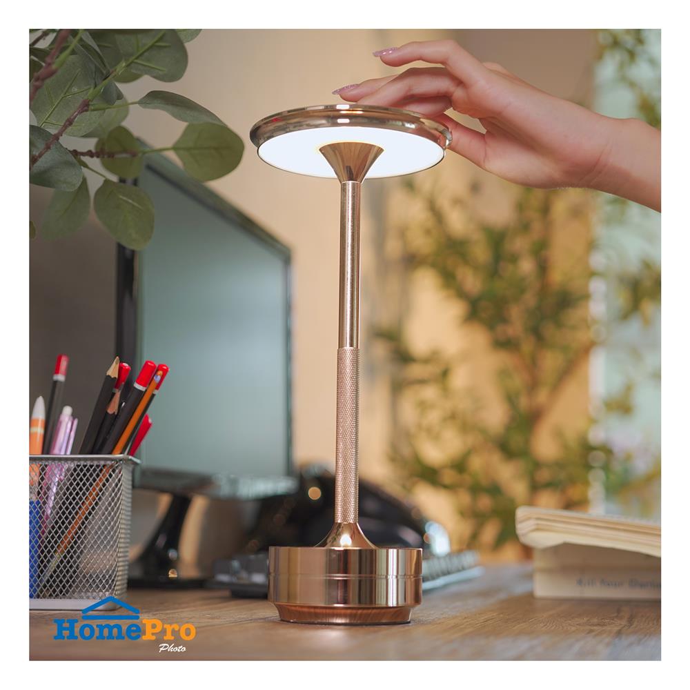 ไฟตั้งโต๊ะ LED CARINI T230420 3 วัตต์ สีทอง