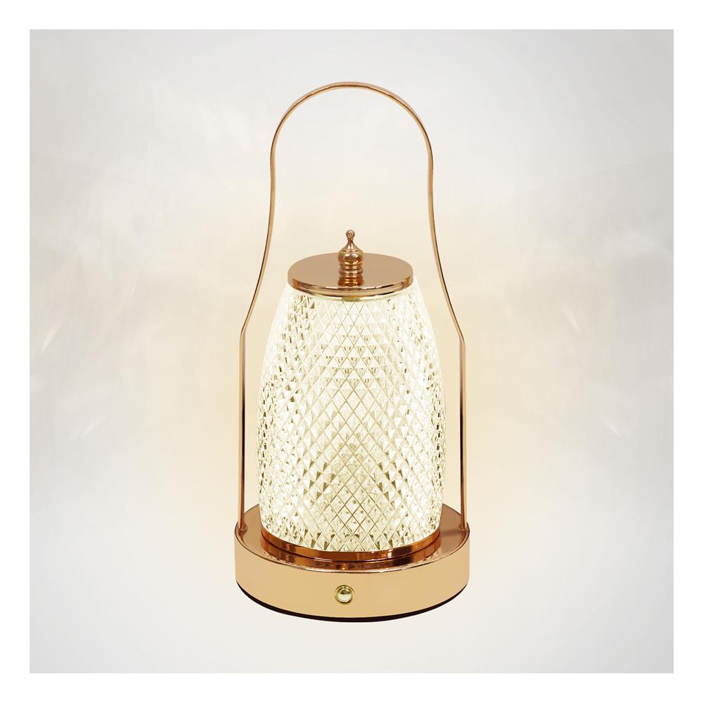 ไฟตั้งโต๊ะ LED CARINI T230693 3 วัตต์ สีใส/ทอง