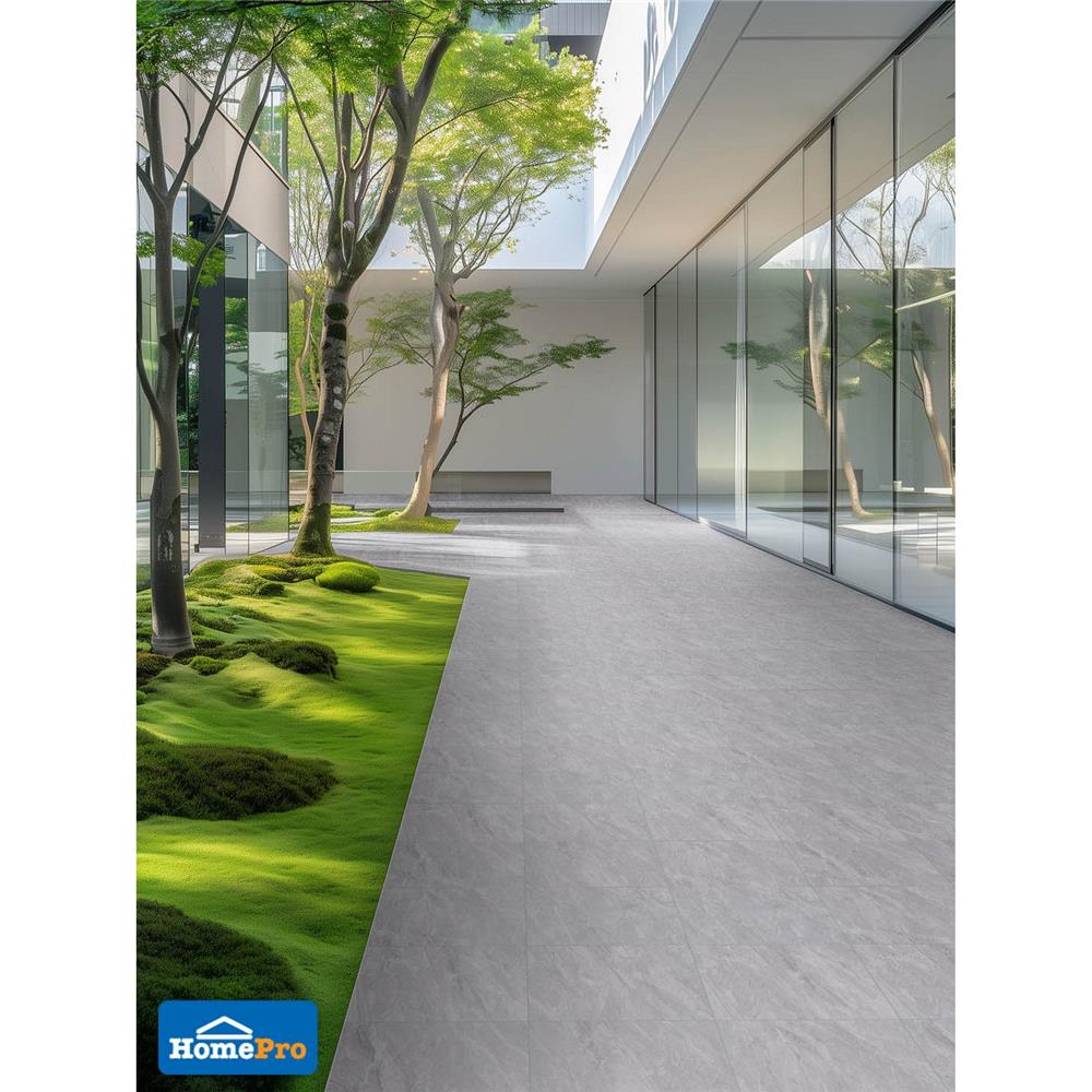 กระเบื้องพื้น 16x16 นิ้ว COTTO ซาปาต้า เทา PM 0.96 ตร.ม.