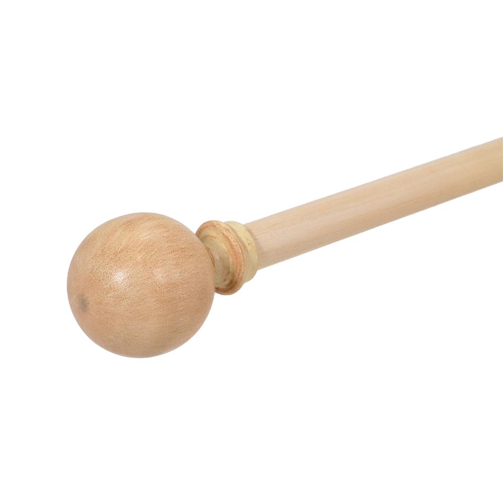 รางเหล็ก ยืดหด HOME LIVING STYLE WOODLOOK 110-210 ซม. สีน้ำตาล