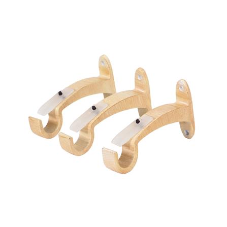 รางเหล็ก ยืดหด HOME LIVING STYLE WOODLOOK 110-210 ซม. สีน้ำตาล_2