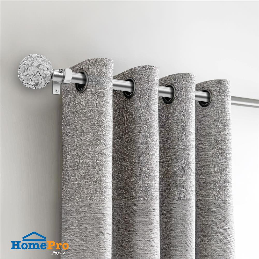 รางเหล็ก ยืดหด HOME LIVING STYLE ULA 120-210 ซม. สีเงิน