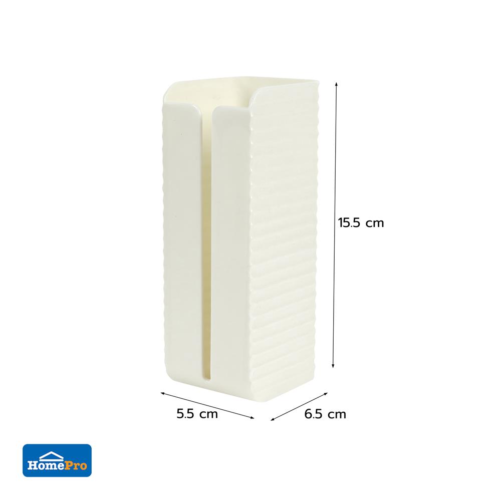 อุปกรณ์จัดเก็บถุงขยะ ACCO VIVE สีขาว