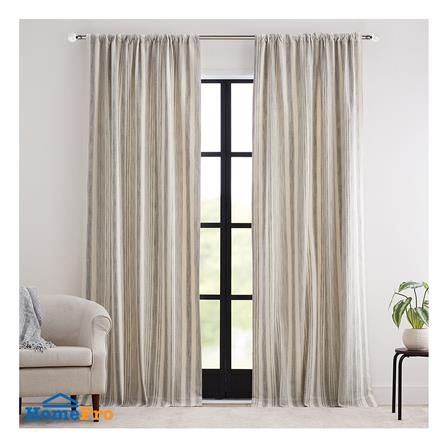 รางเหล็ก ยืดหด BENETTA LANI 120-210 ซม. สีดำ_4