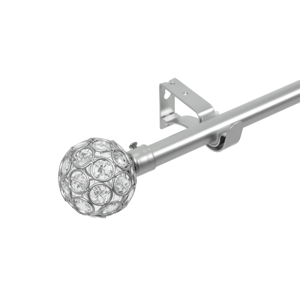 รางเหล็ก ยืดหด HOME LIVING STYLE ULA 180-310 ซม. สีเงิน