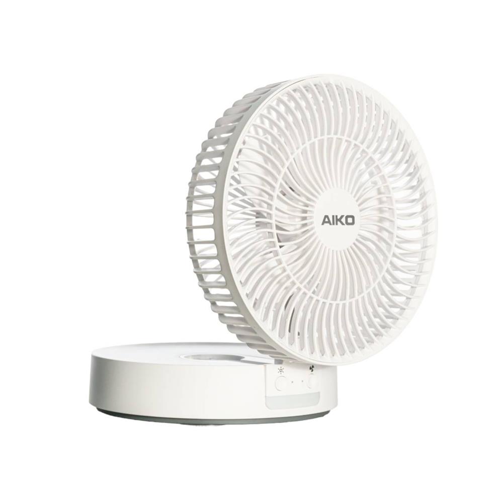 พัดลมพกพา 6 นิ้ว AIKO KN-L2826-WH สีขาว