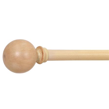 รางเหล็ก ยืดหด HOME LIVING STYLE WOODLOOK 180-310 ซม. สีน้ำตาล_0