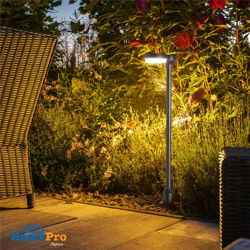 ไฟทางเดิน LED CARINI BO-F0021Q 4.5 วัตต์ WARM WHITE สีดำ