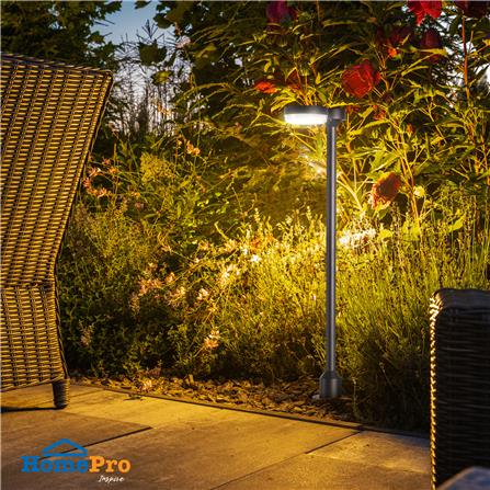 ไฟทางเดิน LED CARINI BO-F0021Q 4.5 วัตต์ WARM WHITE สีดำ_4