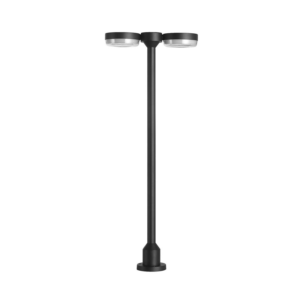 ไฟทางเดิน LED CARINI BO-F0022Q 9 วัตต์ WARM WHITE สีดำ