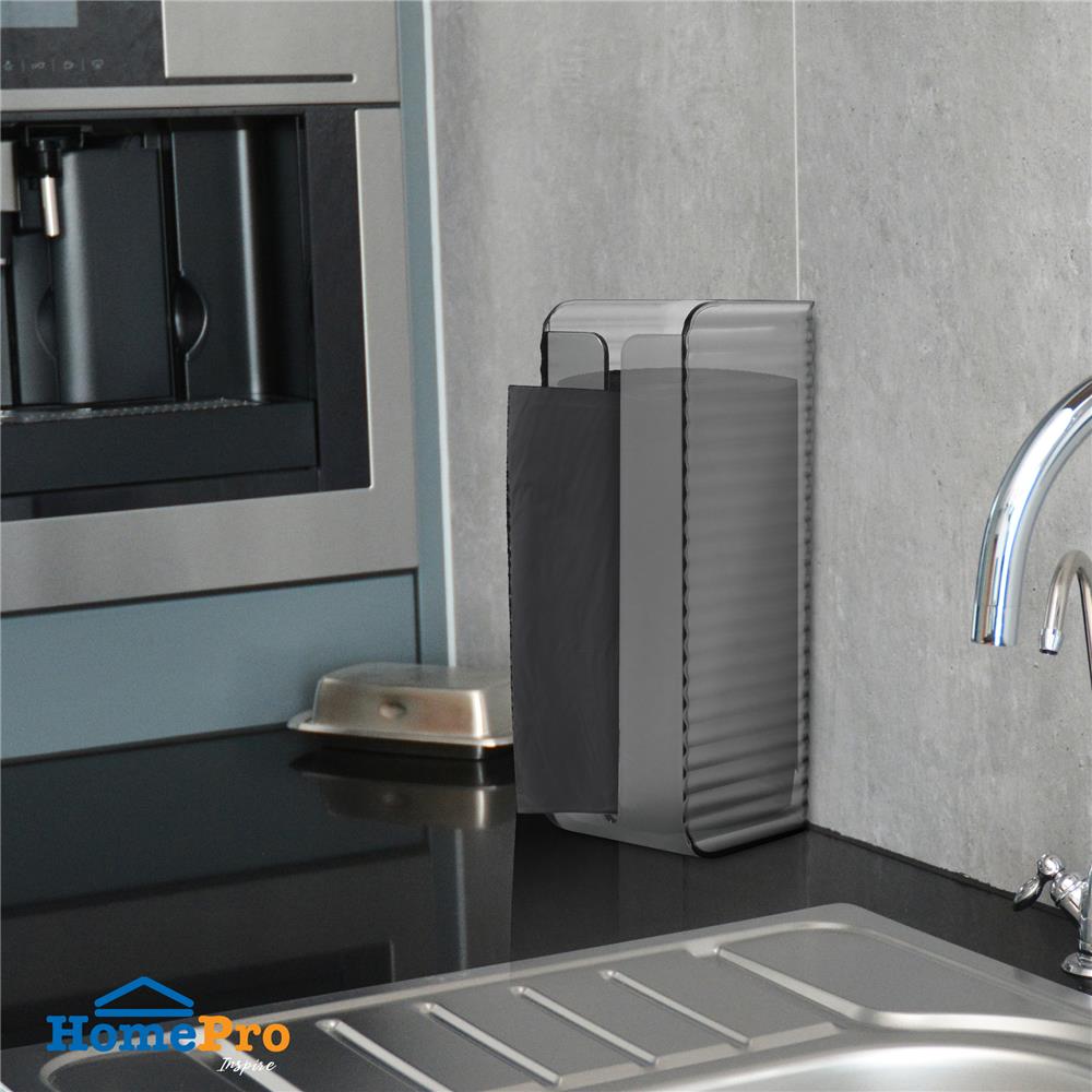 อุปกรณ์จัดเก็บถุงขยะ ACCO VIVE  สีเทา