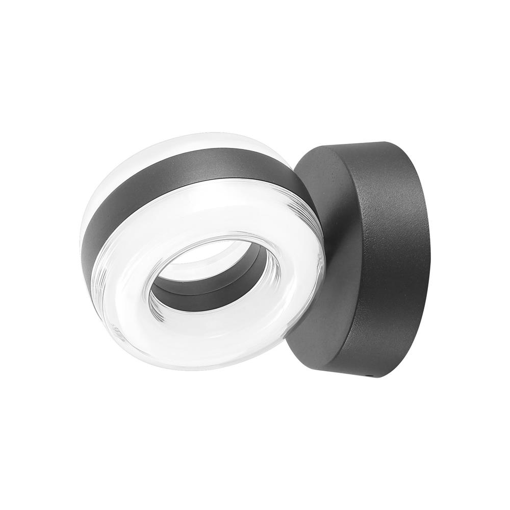 ไฟกิ่งภายนอก LED CARINI BO-G0021Q 9 วัตต์ WARM WHITE สีดำ_0