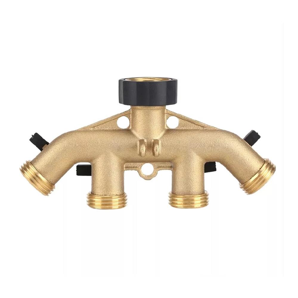 ข้อต่อทองเหลืองแยก 4 ทาง SPRING 3/4 นิ้ว