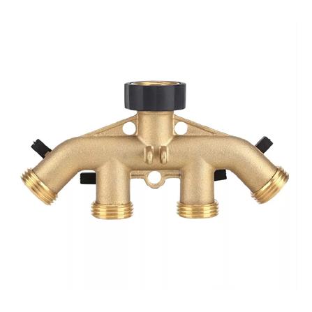 ข้อต่อทองเหลืองแยก 4 ทาง SPRING 3/4 นิ้ว_2