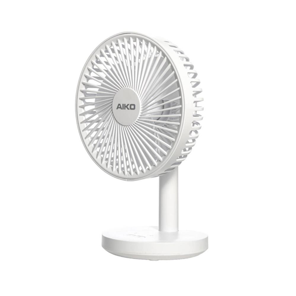 พัดลมพกพา 6 นิ้ว AIKO KN-L2876-WH สีขาว