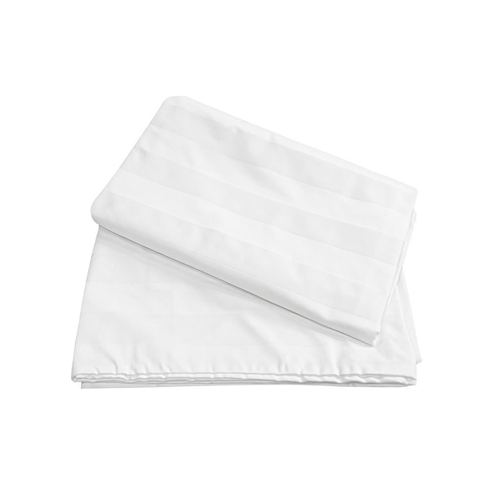 ปลอกหมอนหนุน PICASSO CT STRIPE 20x30 นิ้ว แพ็ก 2 ชิ้น สีขาว