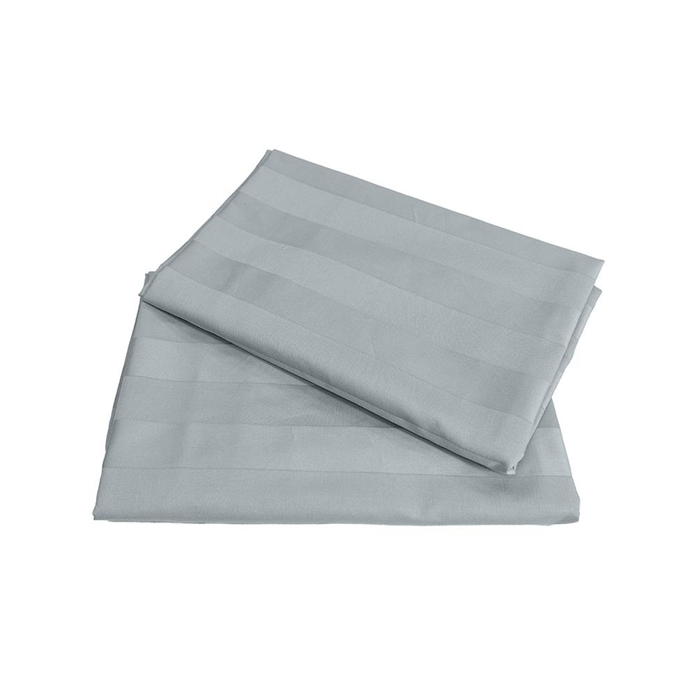 ปลอกหมอนหนุน PICASSO CT STRIPE 20x30 นิ้ว แพ็ก 2 ชิ้น สีเทา