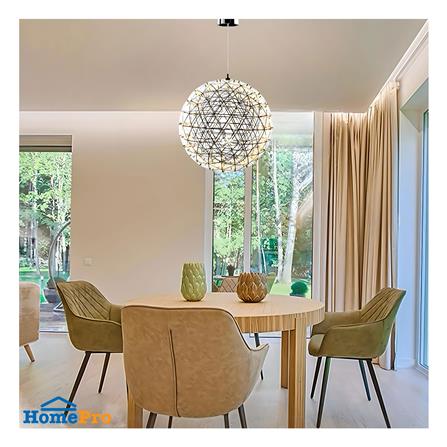 ไฟช่อ LED L&E 01-A0171 48 วัตต์ WARM WHITE สีเงิน 1 หัว_2